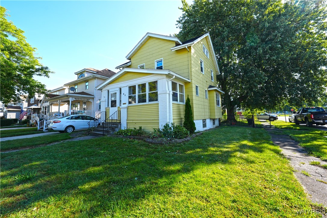 Front of home - corner lot