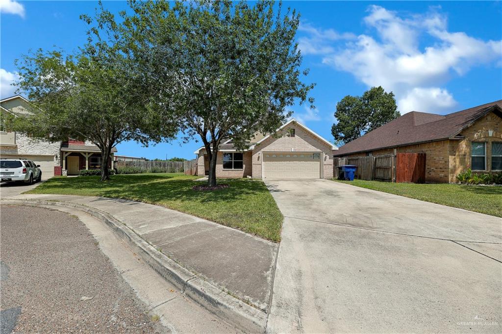 front view of a house with a street