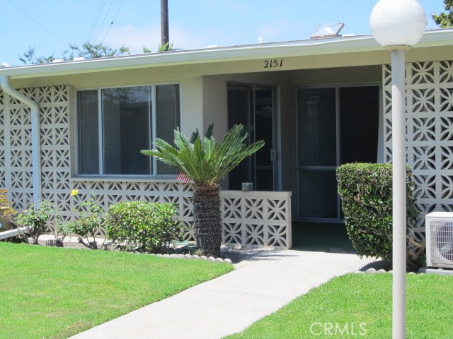 a view of a entryway door front of house