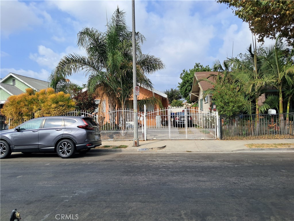 a view of parking with cars