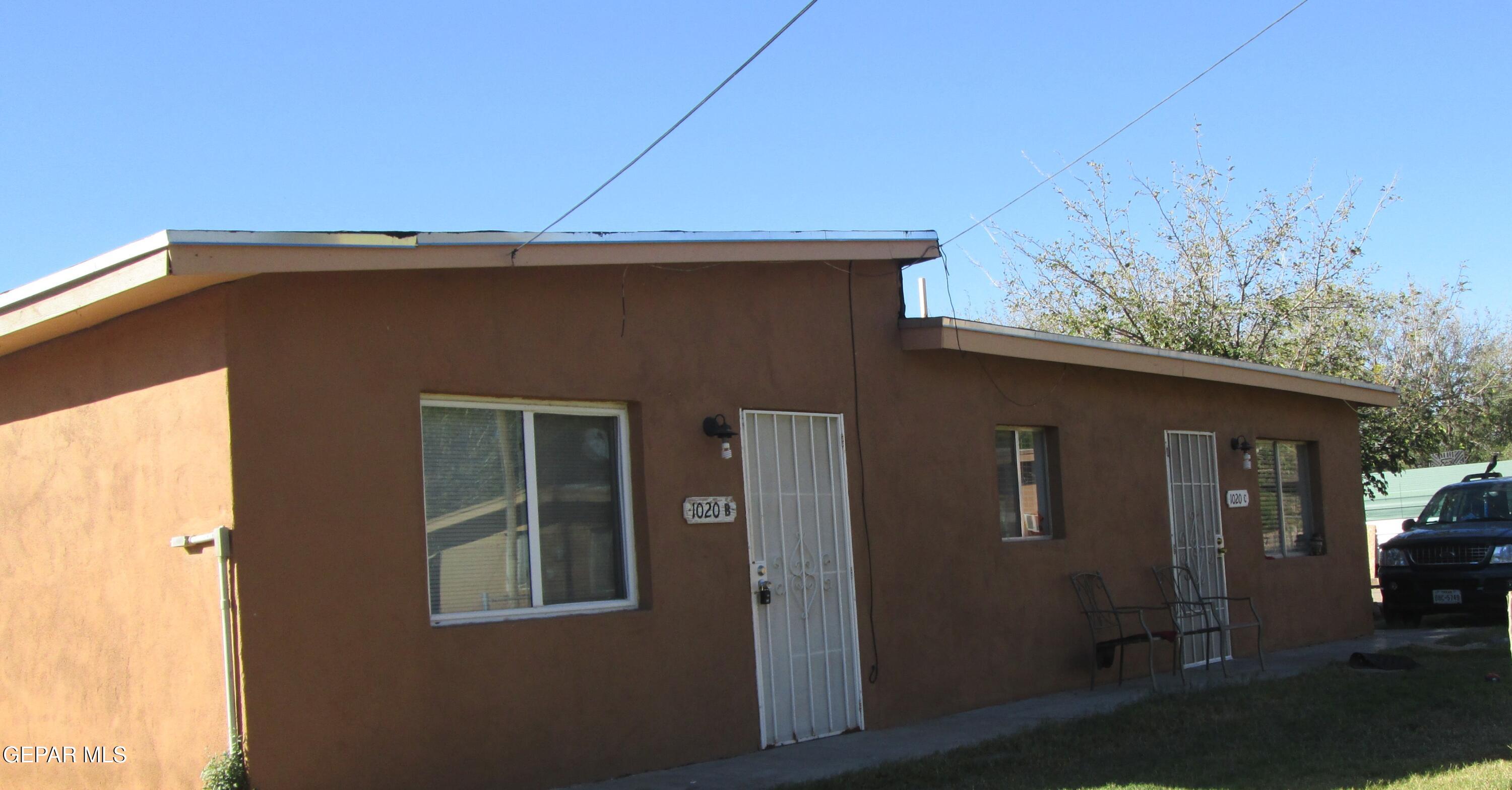 a view of a car garage