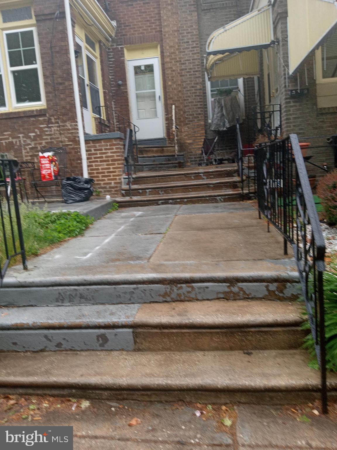 a view of a entryway door front of house