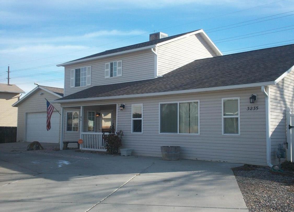 a view of a house with a house