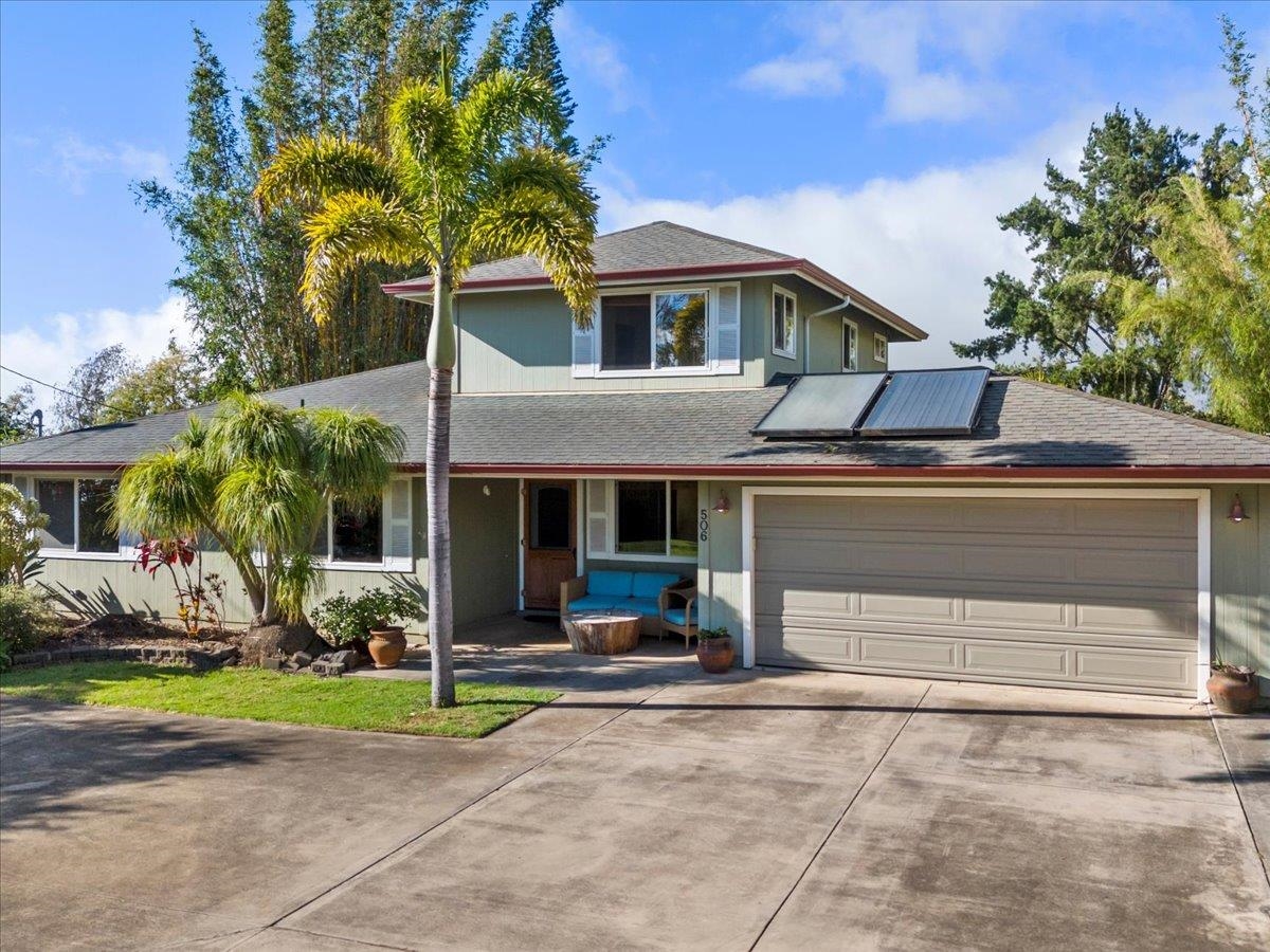 front view of house with a yard