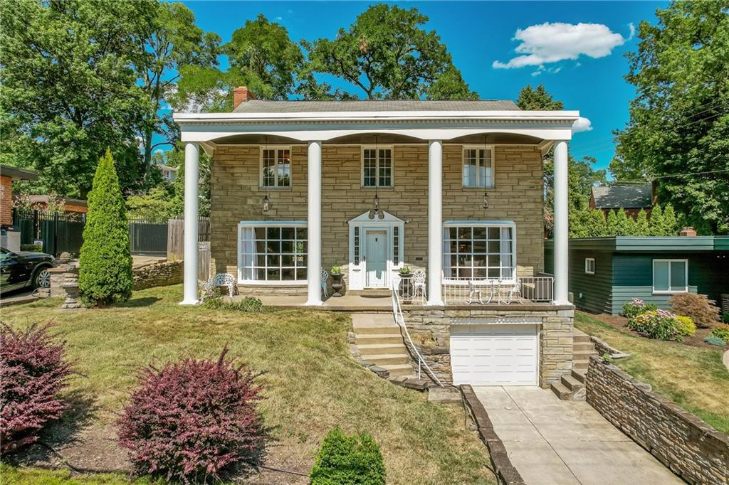 front view of a house