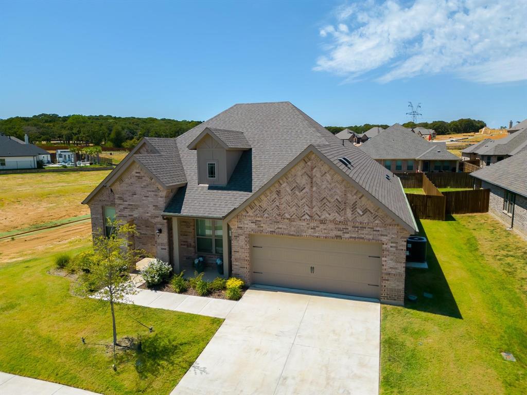 a view of a house with a swimming pool