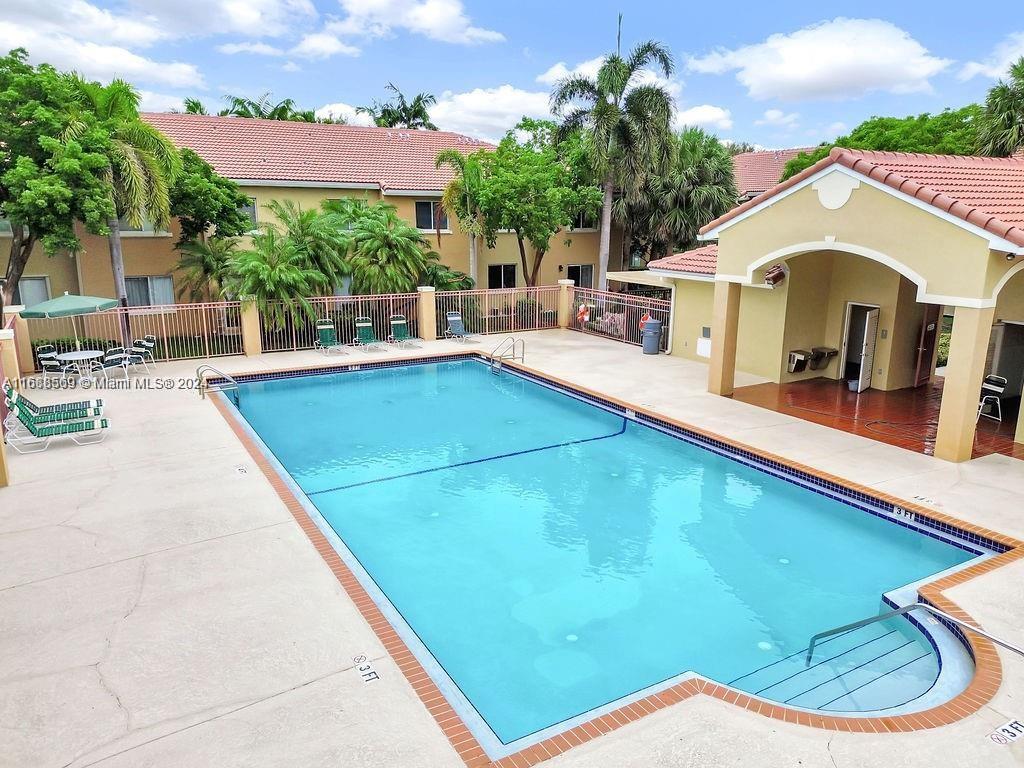 a view of a house with pool