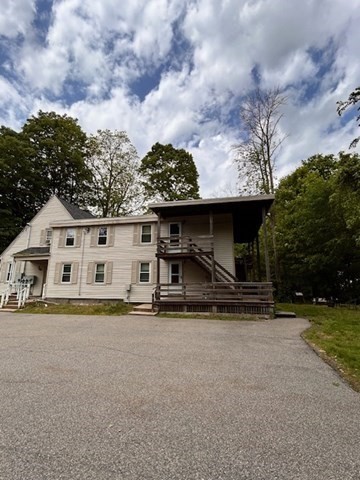 a front view of house with yard