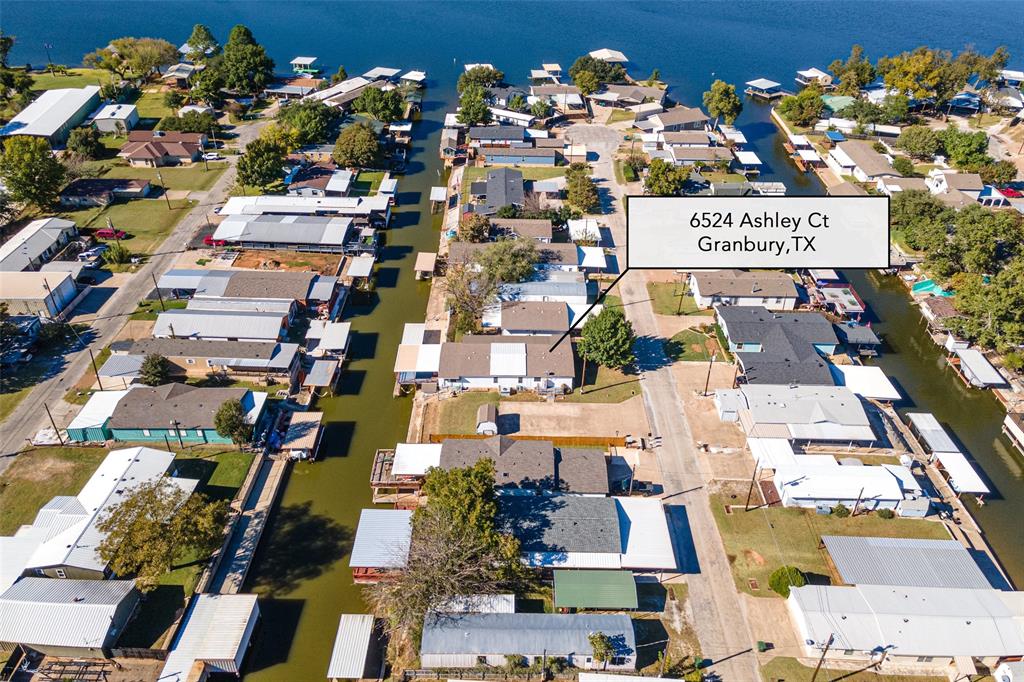 an aerial view of residential building