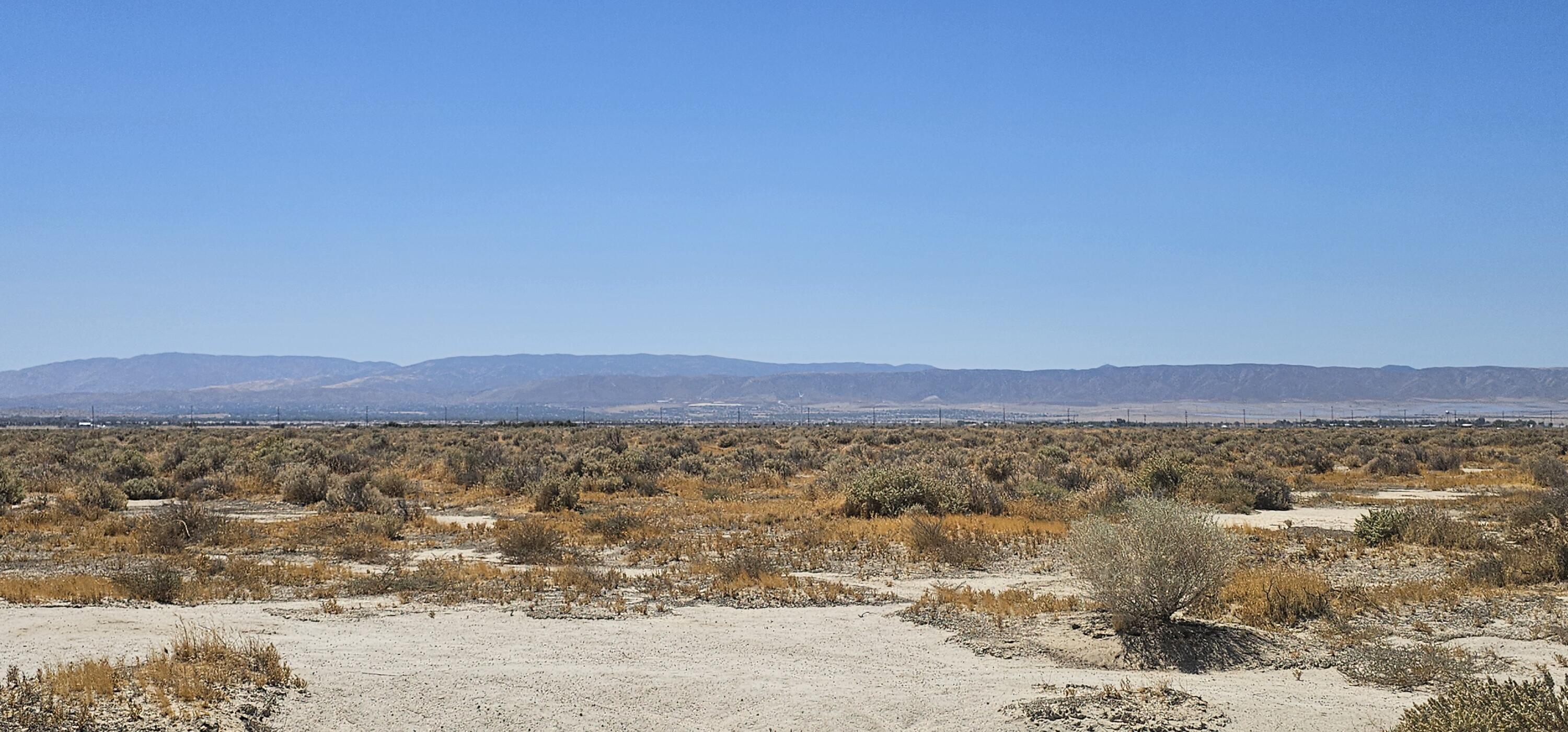 a view of city and mountain