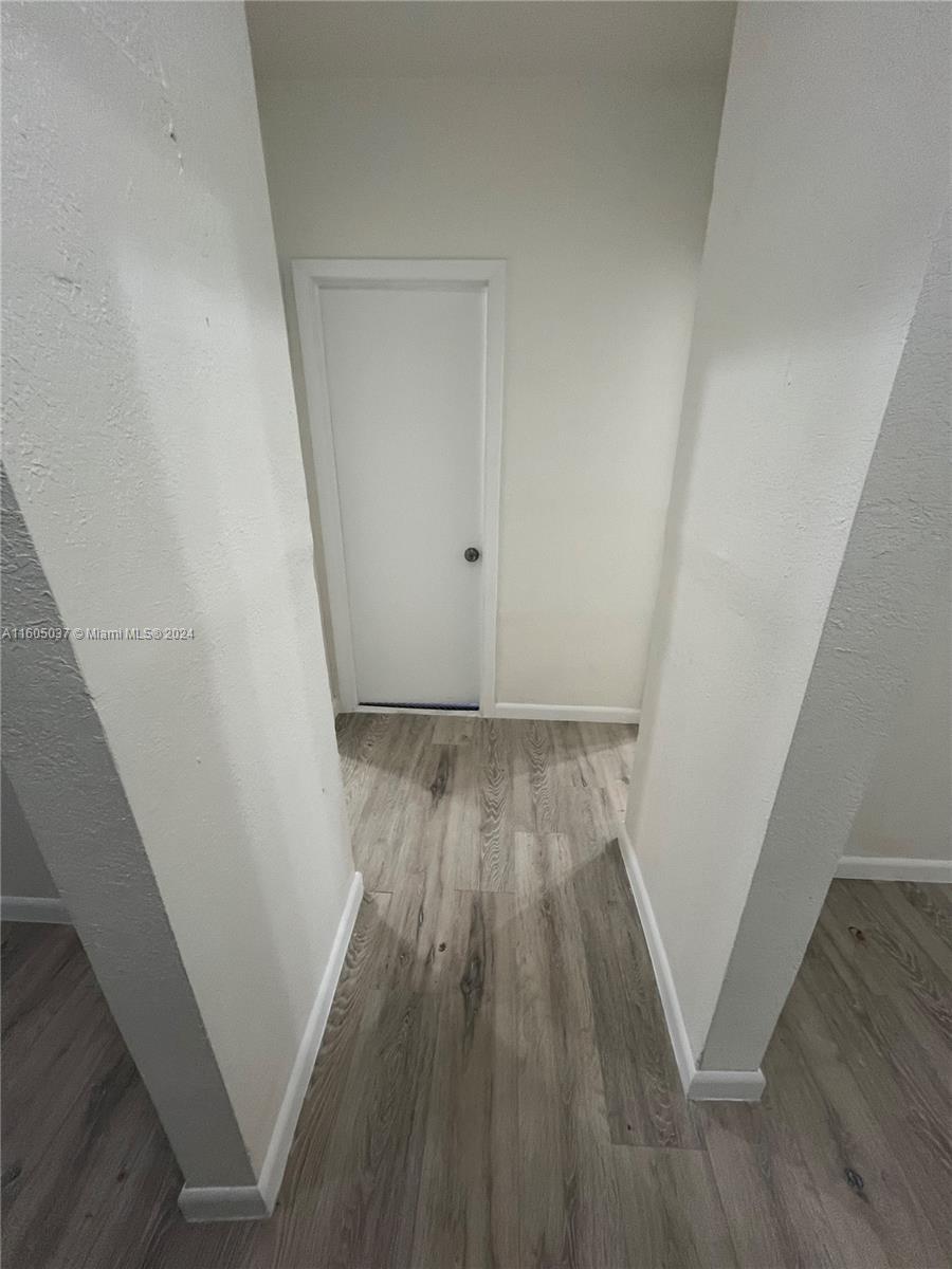 a view of wooden floor in a room