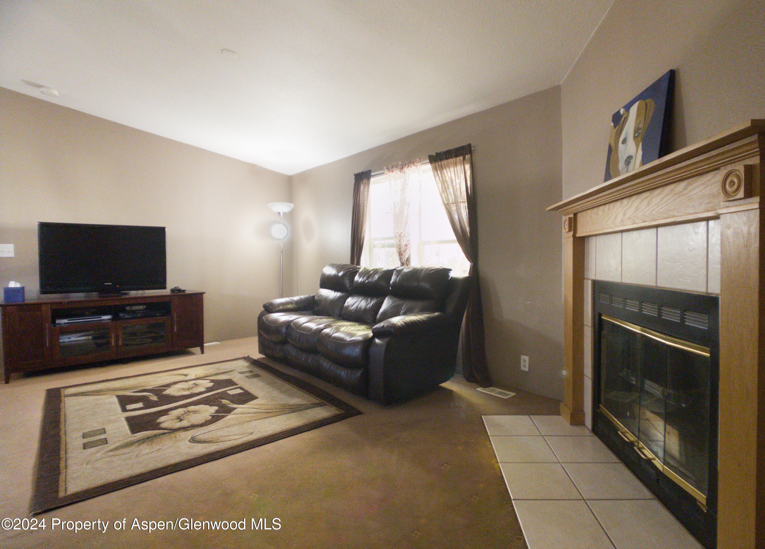 Living Room & Fireplace