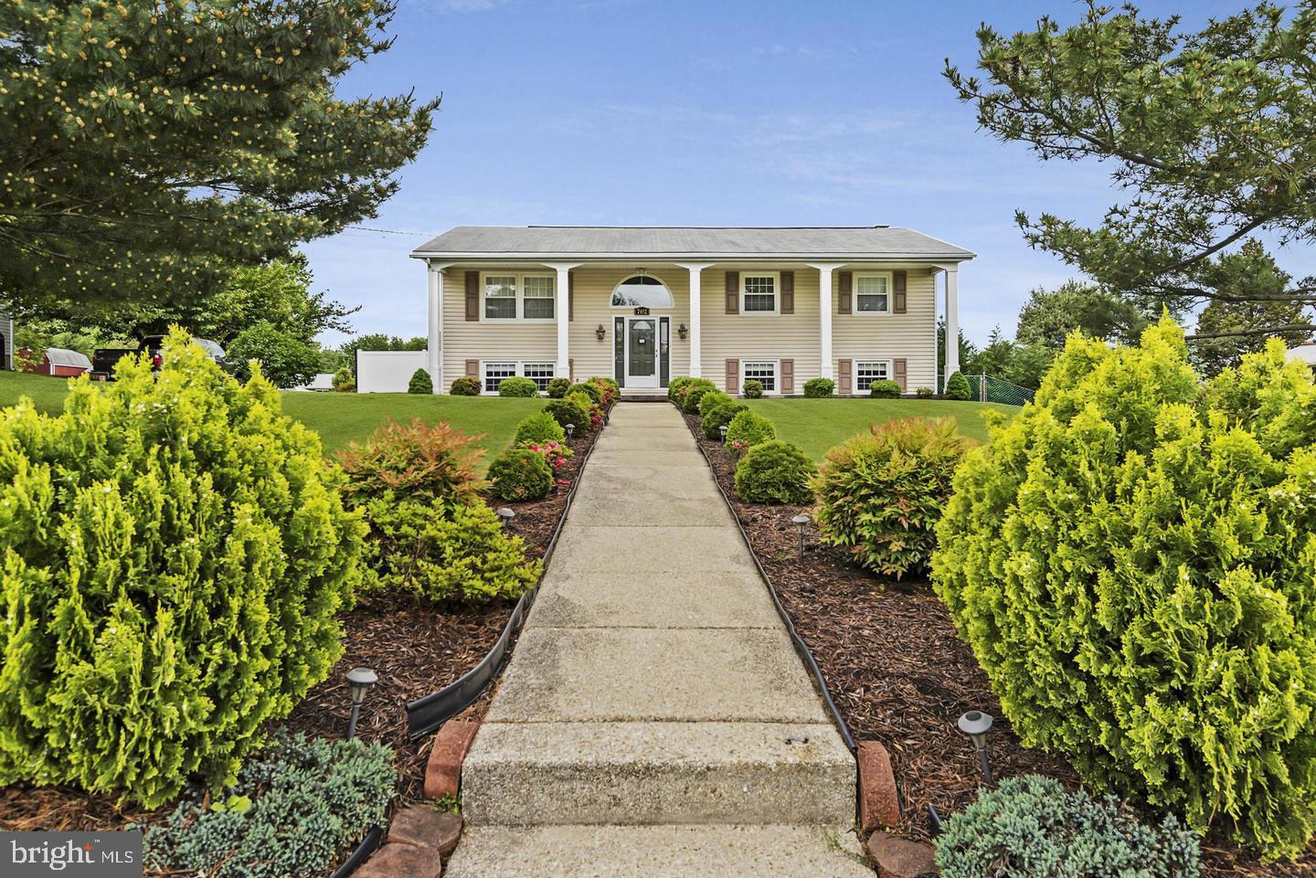 front view of a house