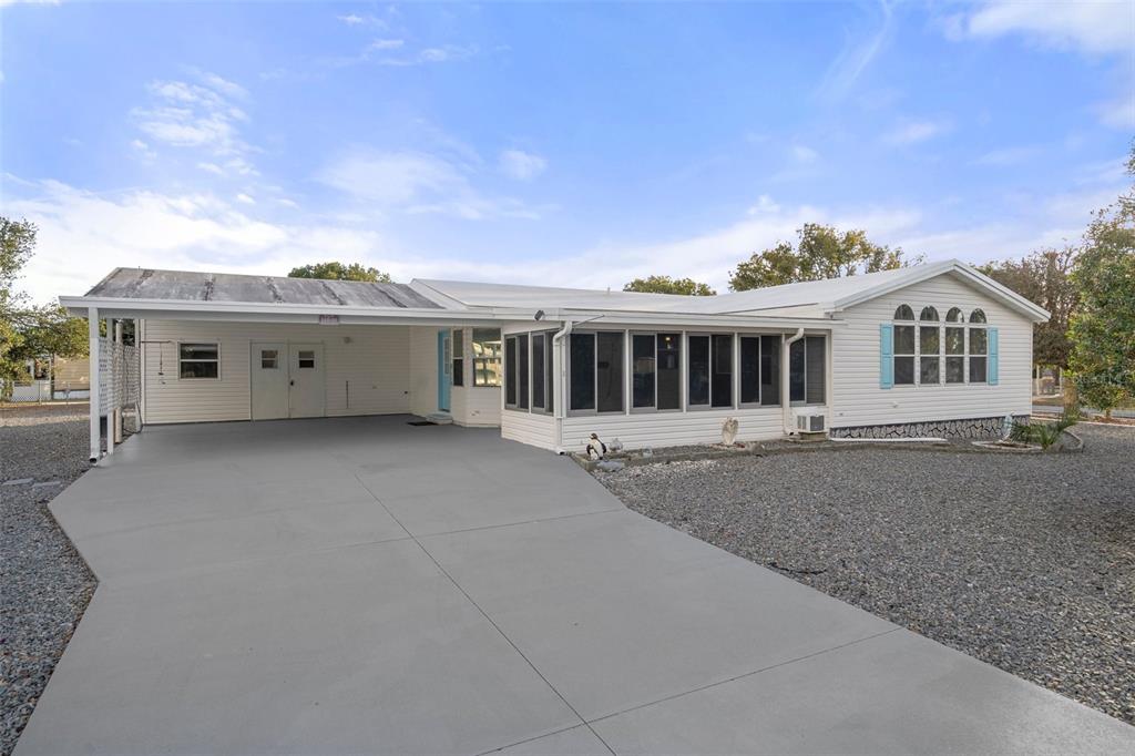 a view of a house with a roof deck