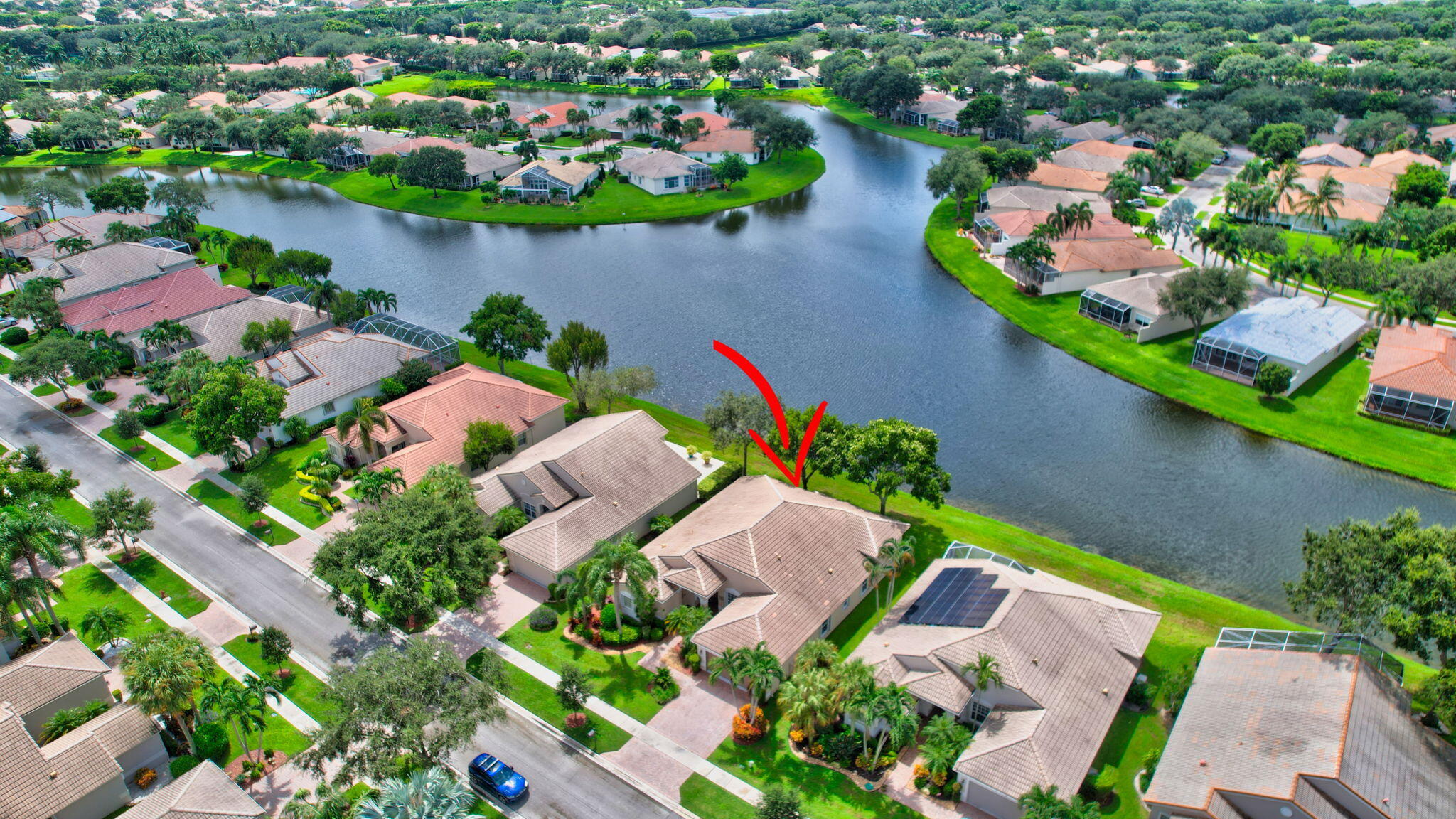 Expansive Lake View