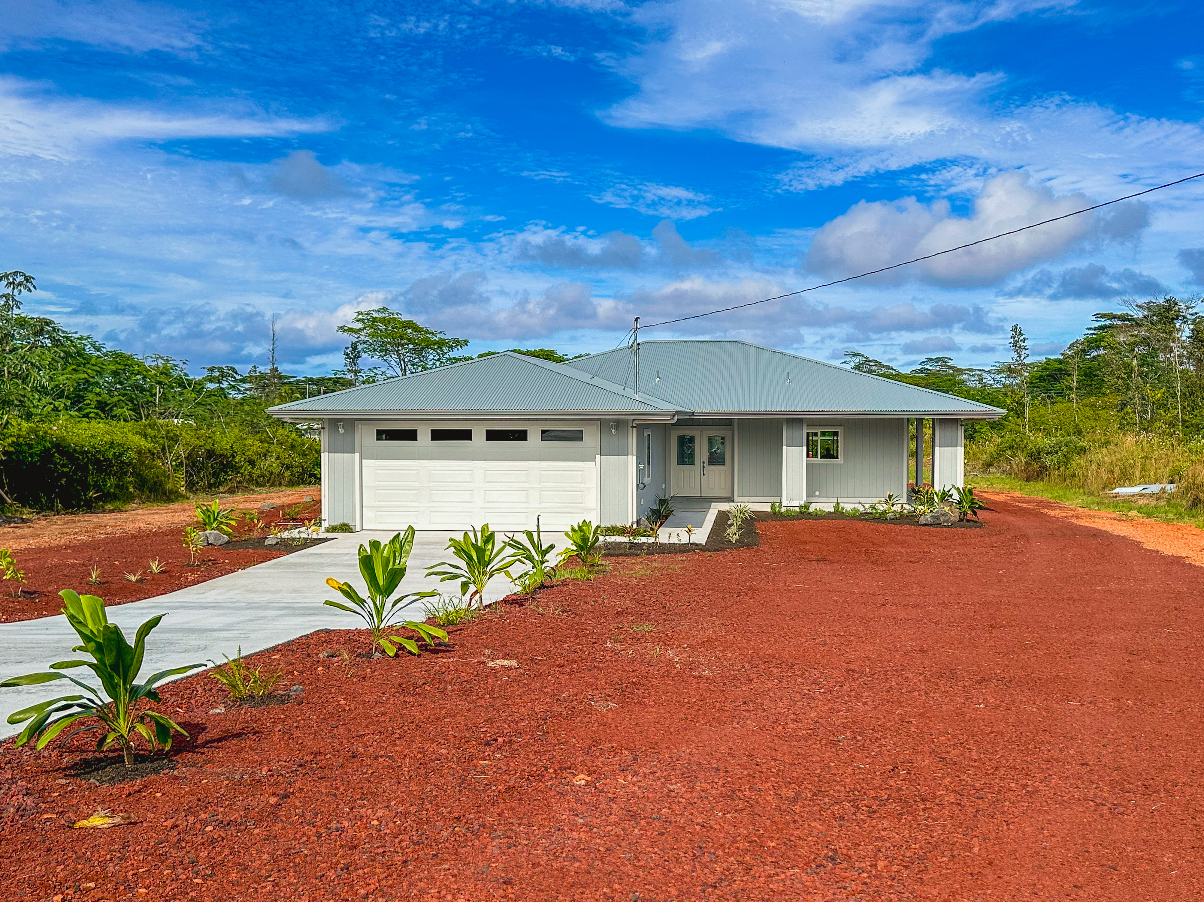 front view of house with a yard