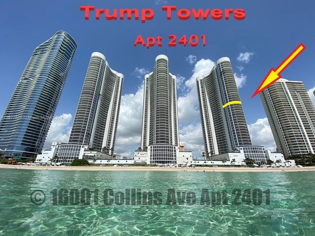 $14,900 | 16001 Collins Avenue, Unit 2401 | Sunny Isles Beach