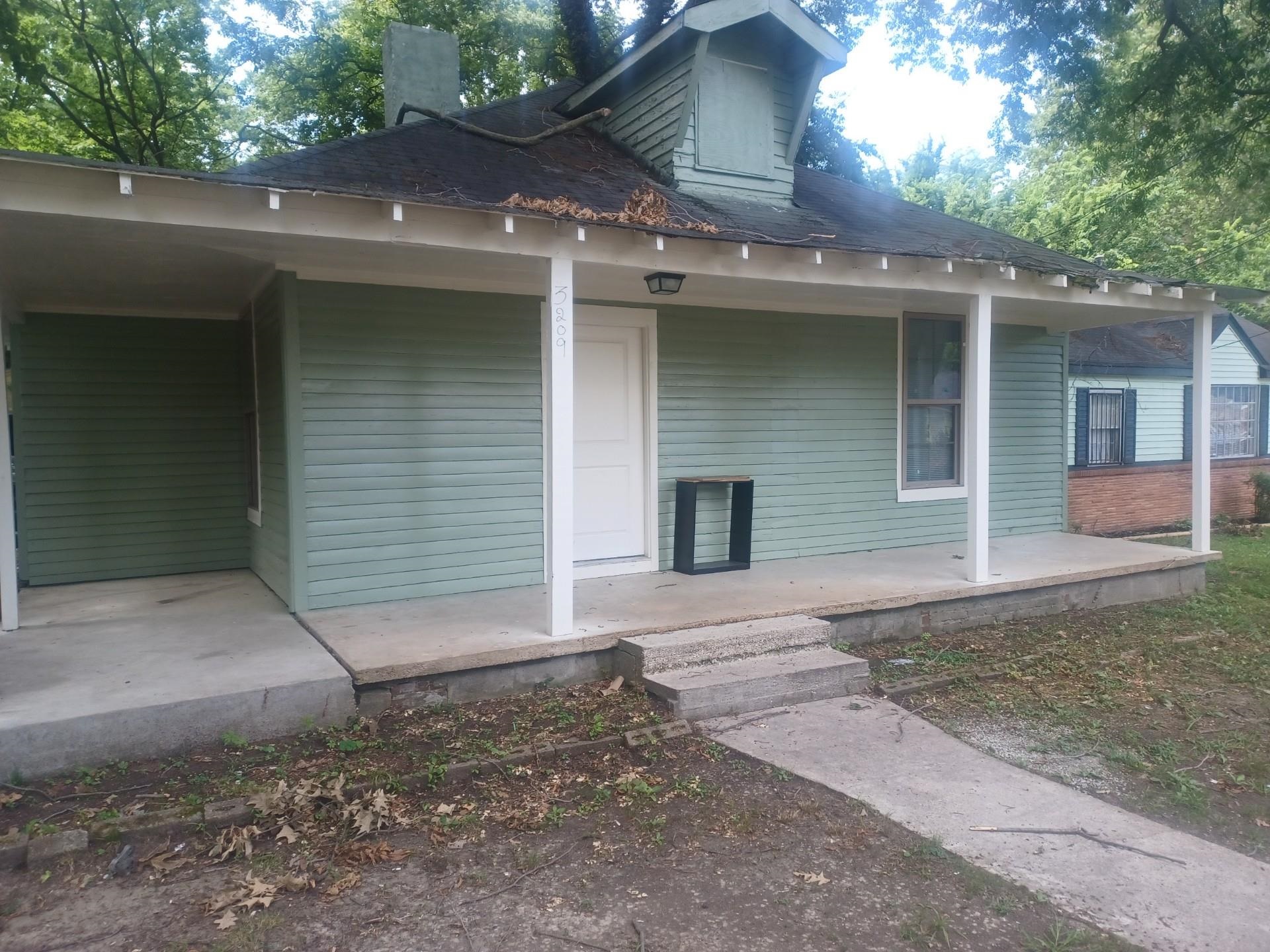 front view of a house