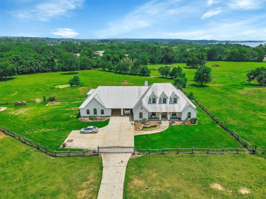 a view of a house with garden