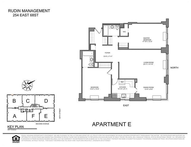 $10,600 | 254 East 68th Street, Unit 6E | Lenox Hill