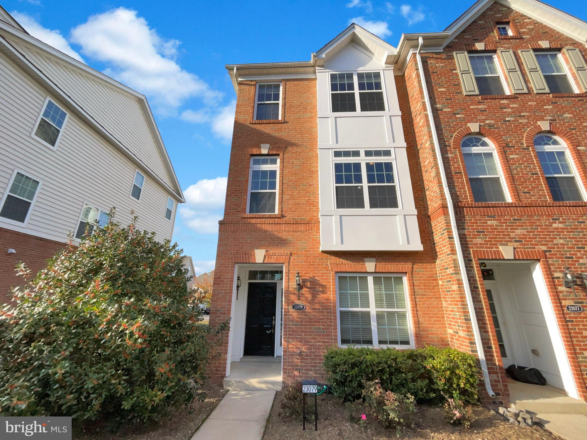 a front view of a multi story residential apartment building