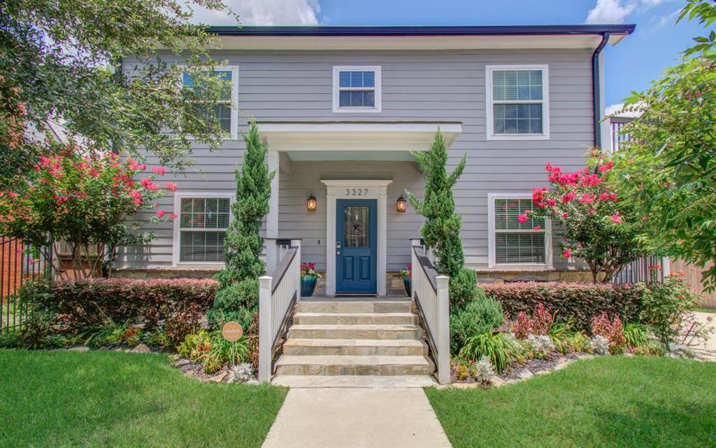 a front view of a house with a porch