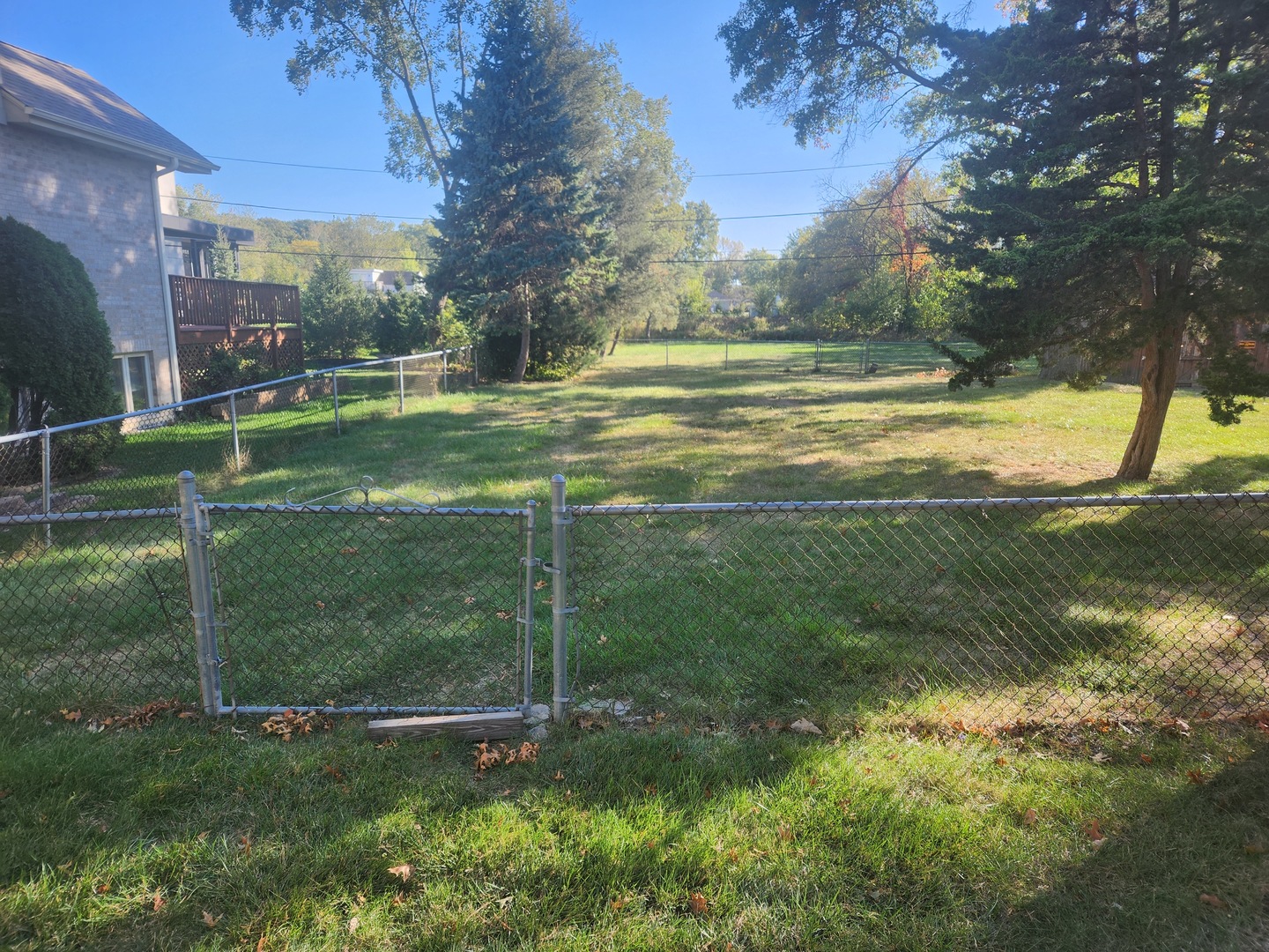 a view of outdoor space and yard