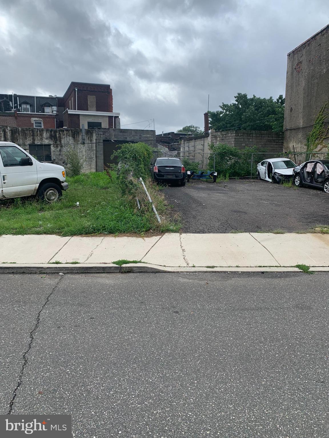 a car parked on the side of the road