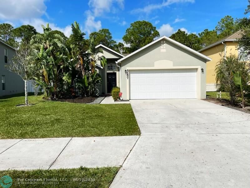 front view of house with a yard