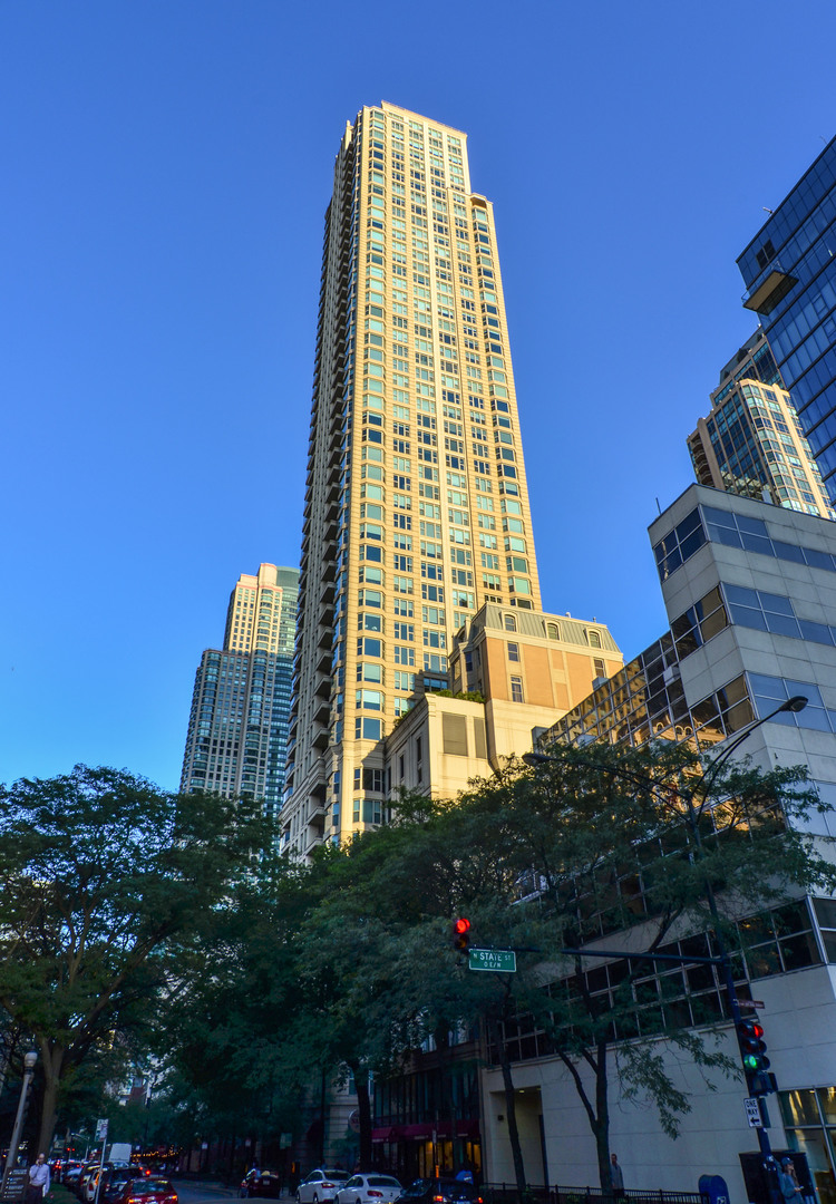 a front view of a building