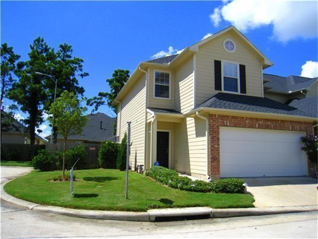 Nice Large townhome with 3 bedrooms, 2 1/2 baths, 2 car garage on a corner for extra parking