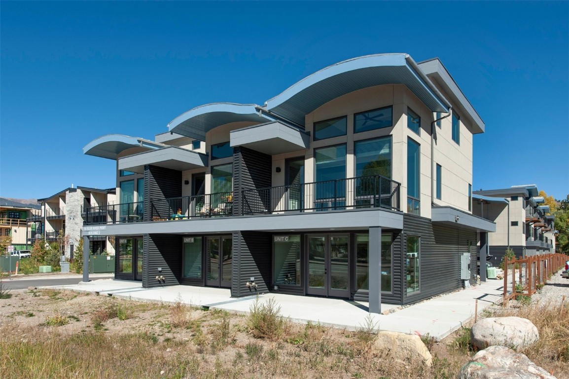 Rear view of house featuring a patio