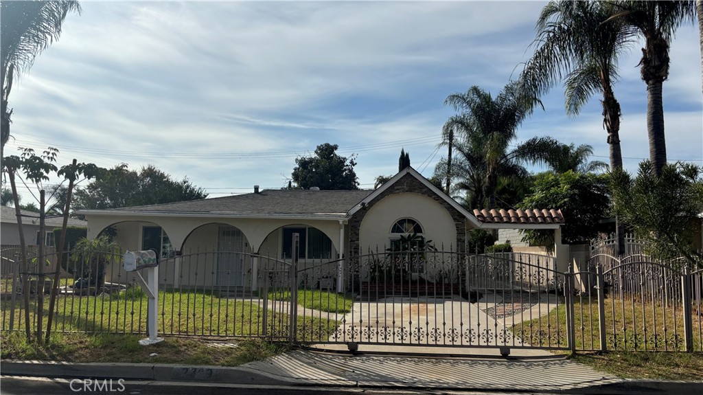 front view of a house