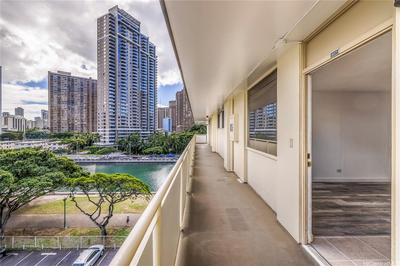 a view of balcony with outdoor space