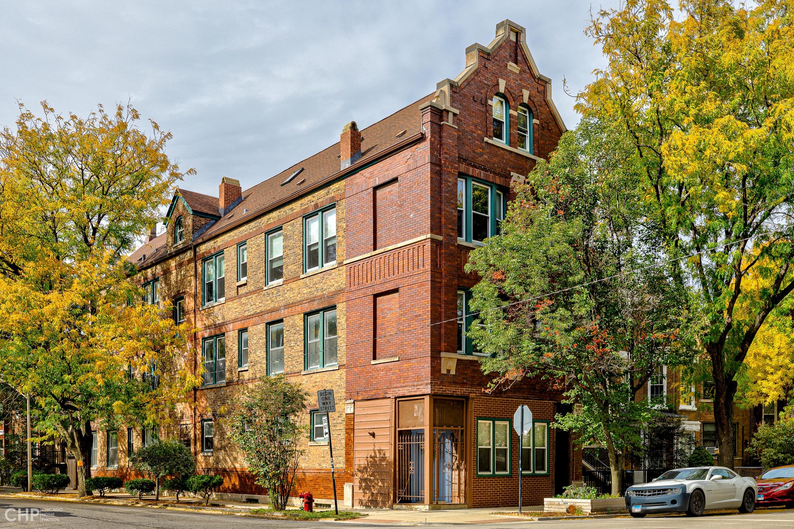 front view of a building