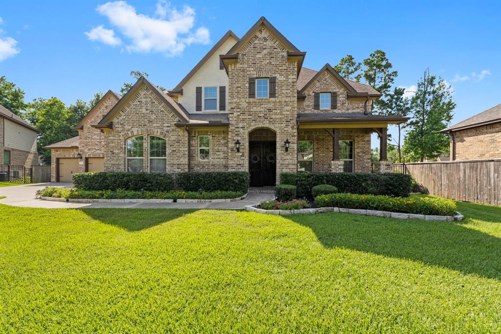 a front view of a house with swimming pool