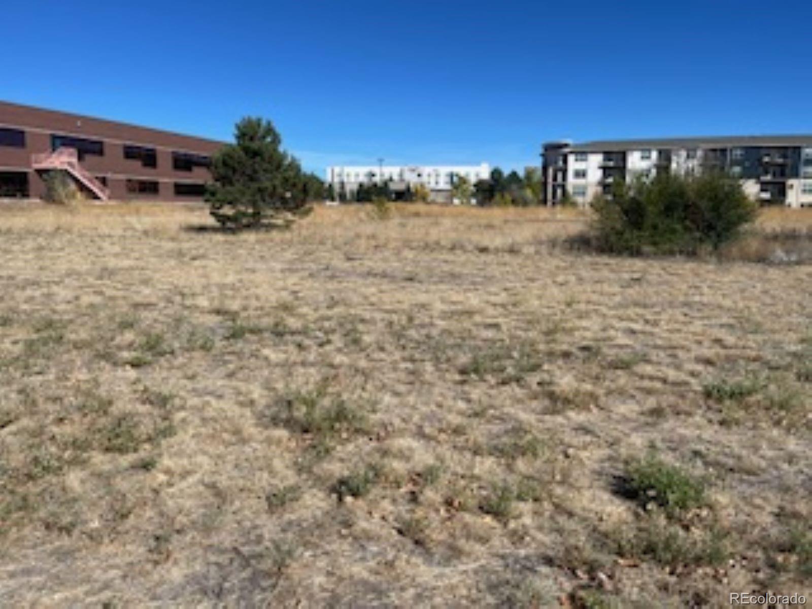 a view of a yard with an outdoor space