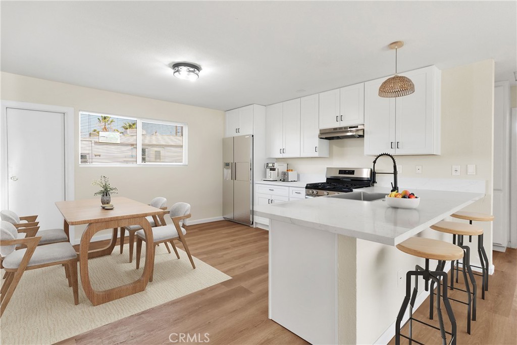 Kitchen with virtual staging