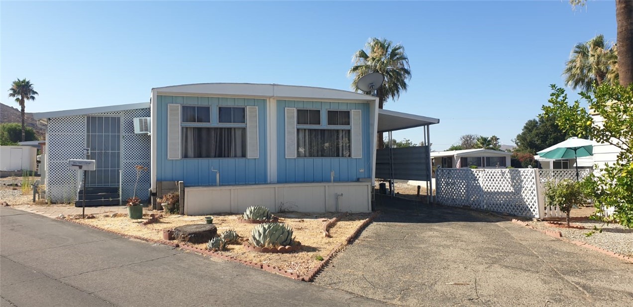 a view of a house with a patio