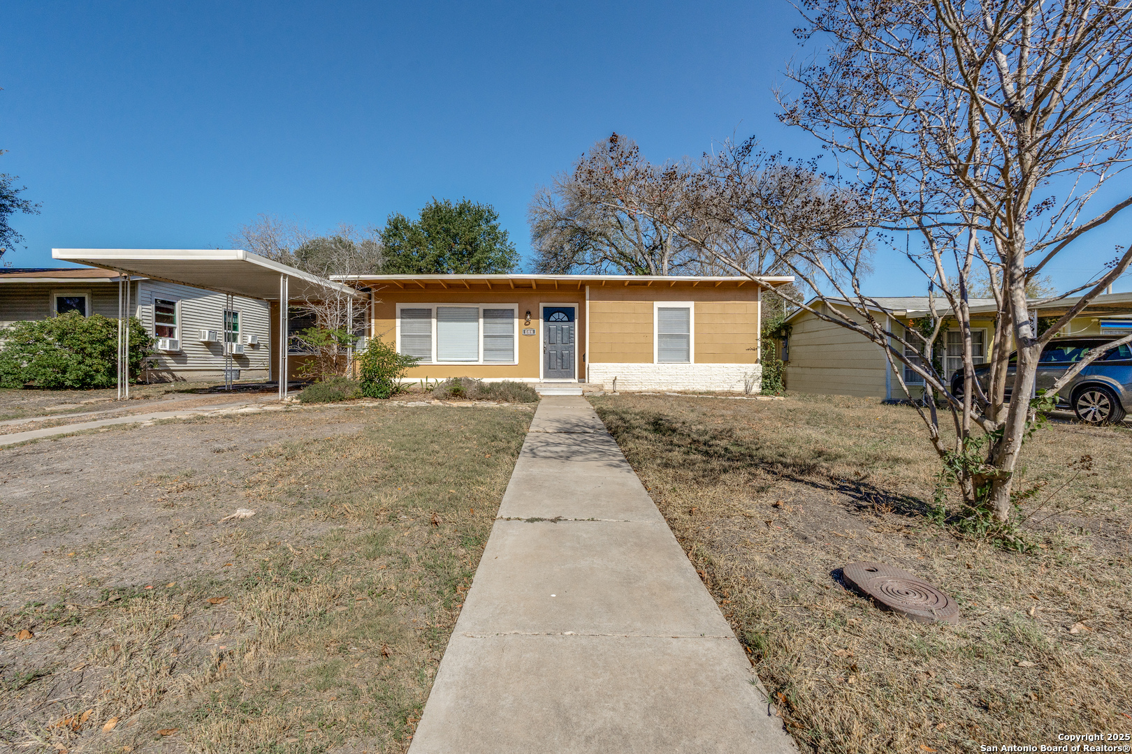 front view of a house