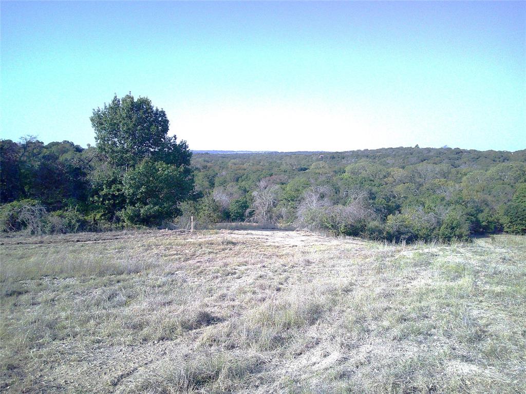 a view of an outdoor space with wooden fence