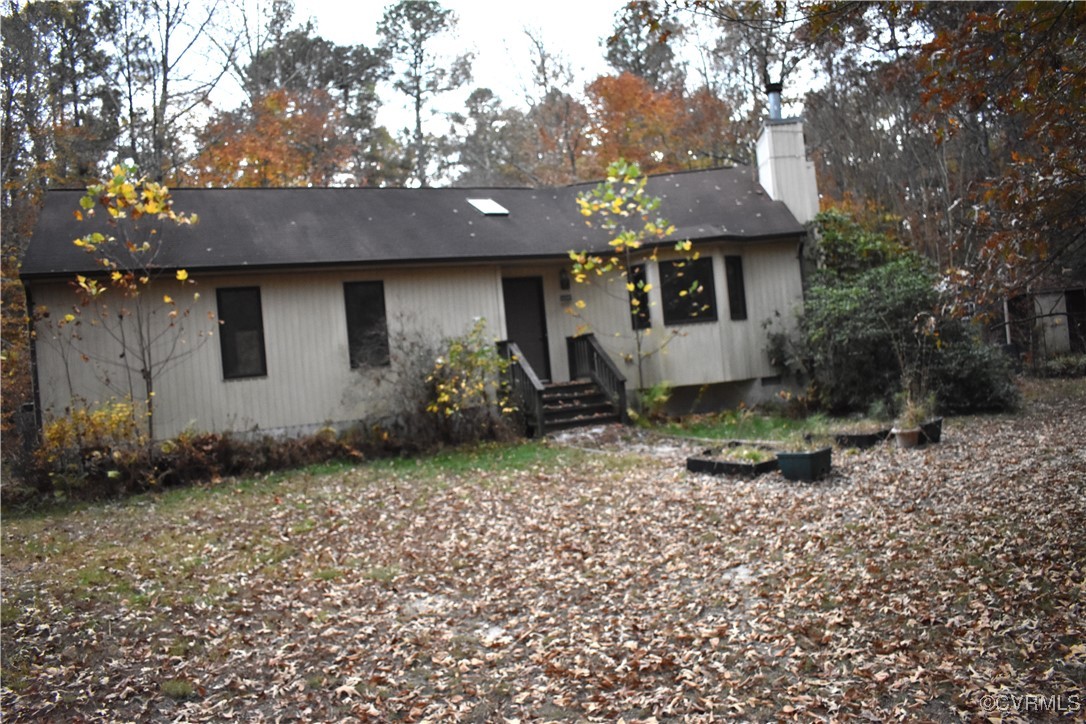 View of ranch-style home