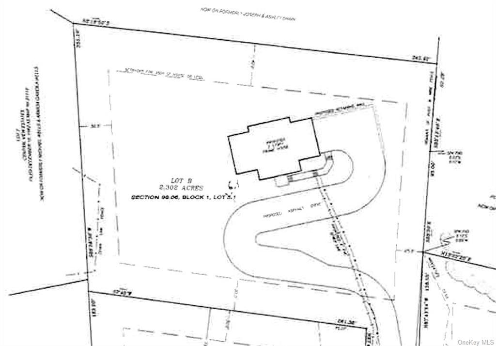 2.3 acre lot