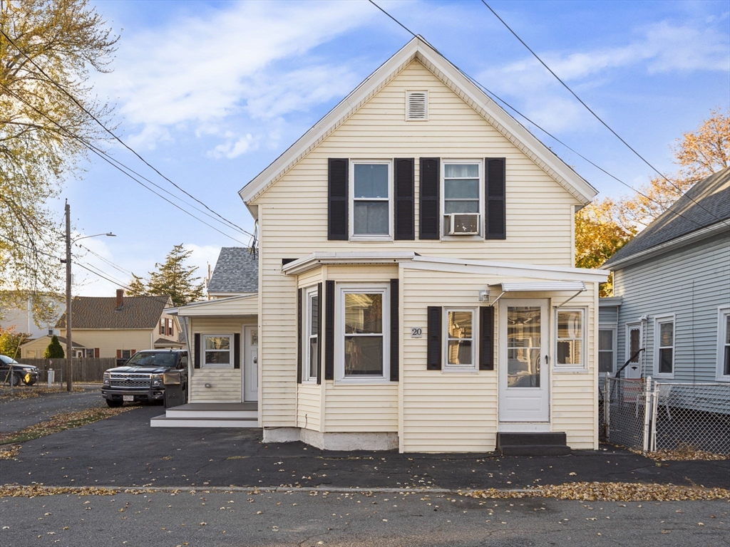 a view of front a house