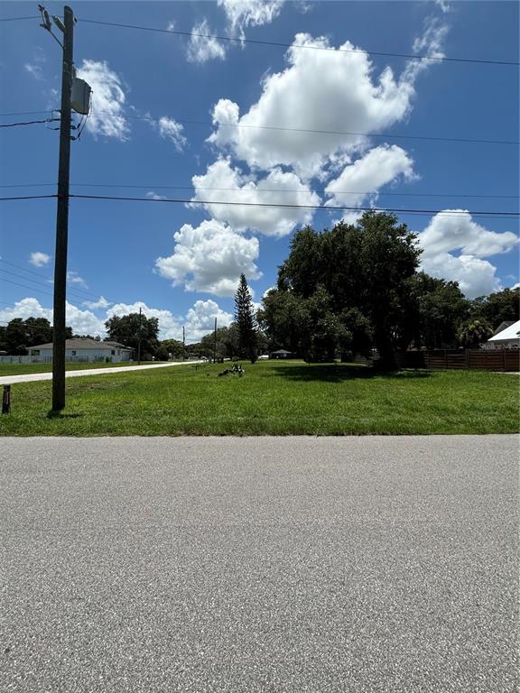 a view of a volley ball court