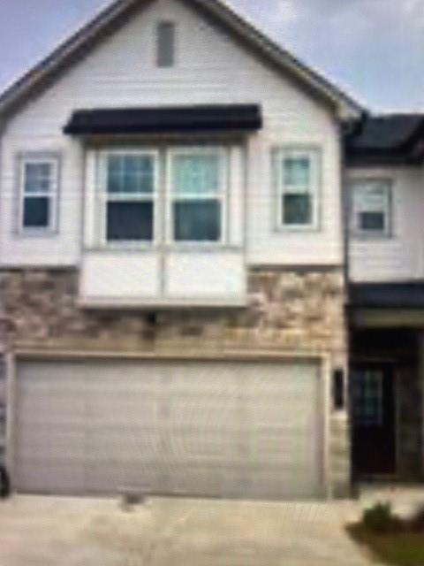 a view of a house entryway