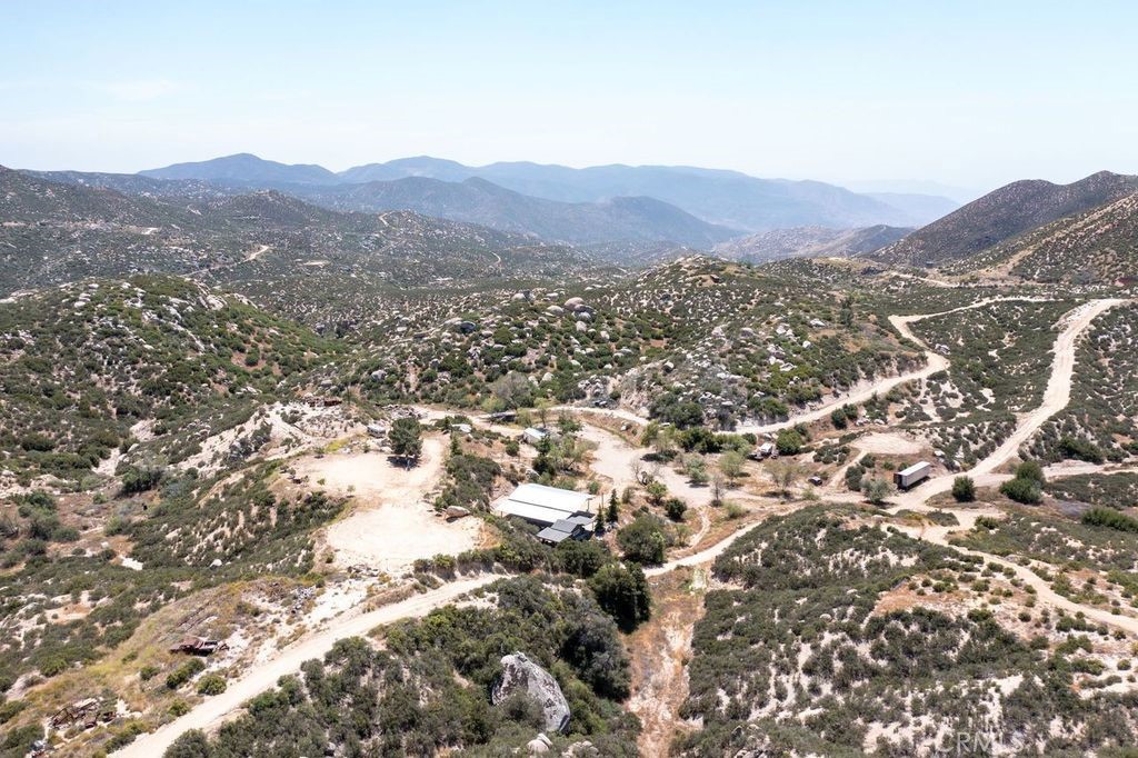 a view of city and mountain