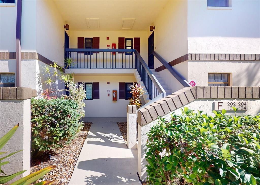 a view of a house with balcony