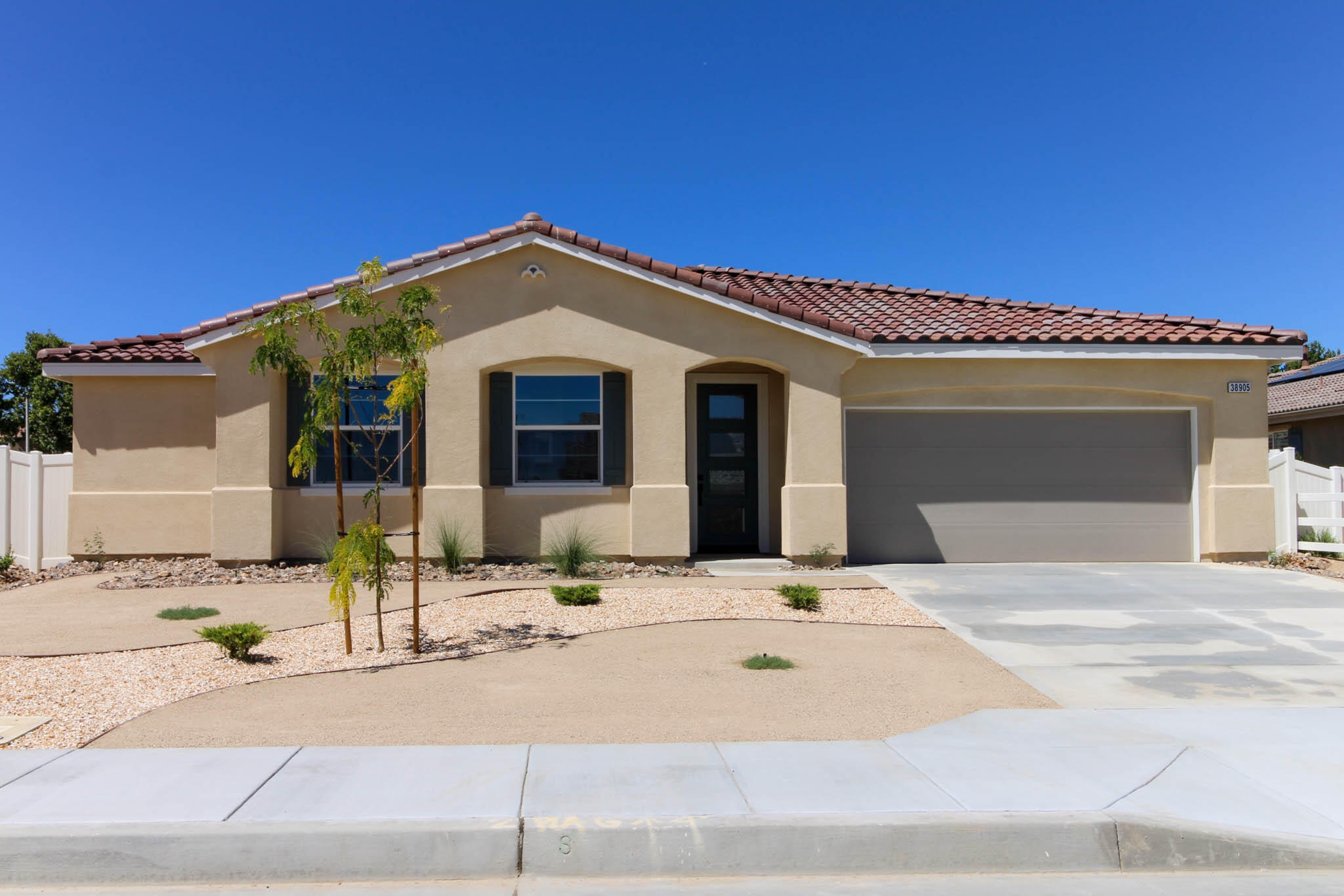 a view of a house with a patio