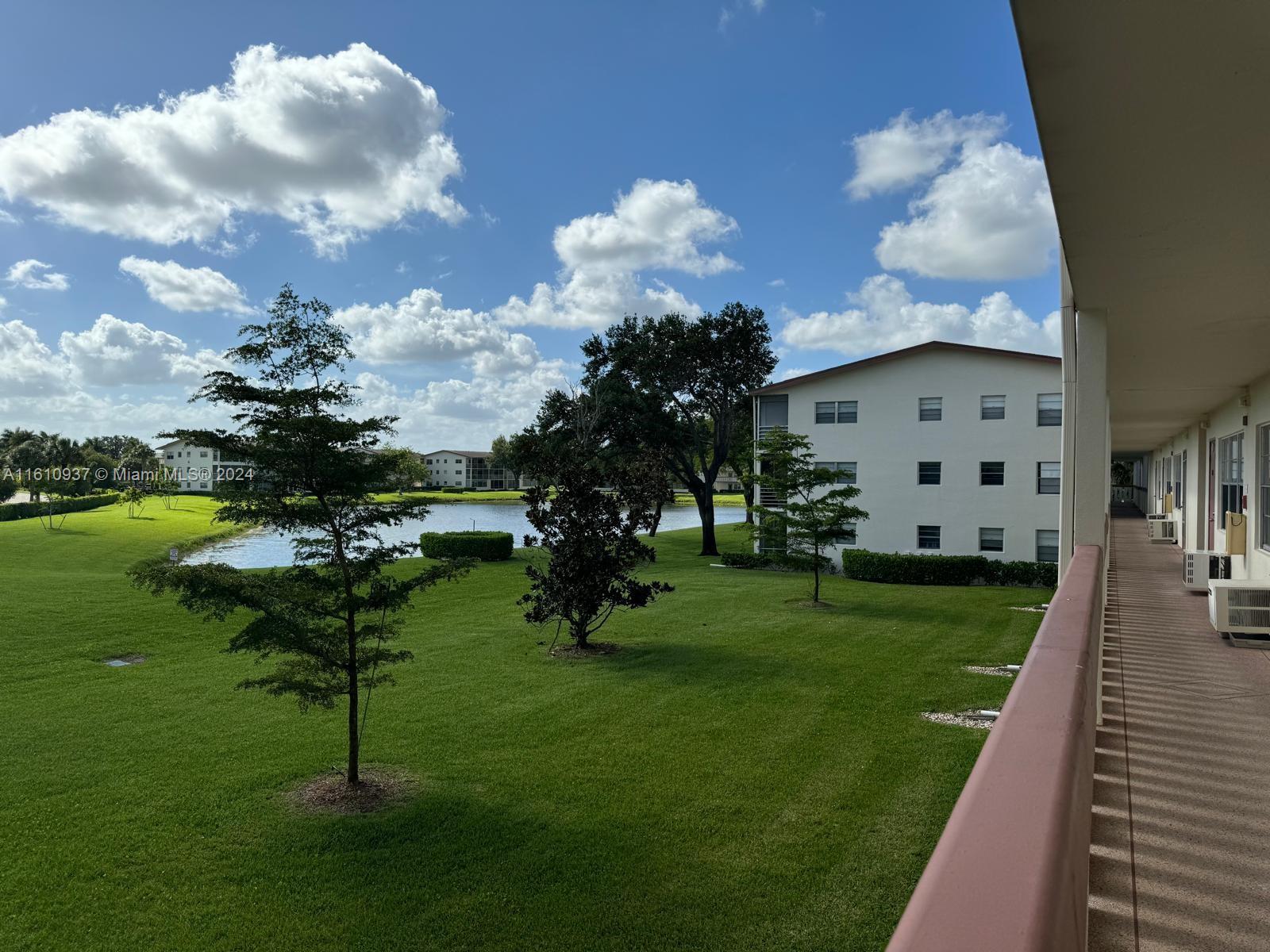 View from the front door balcony